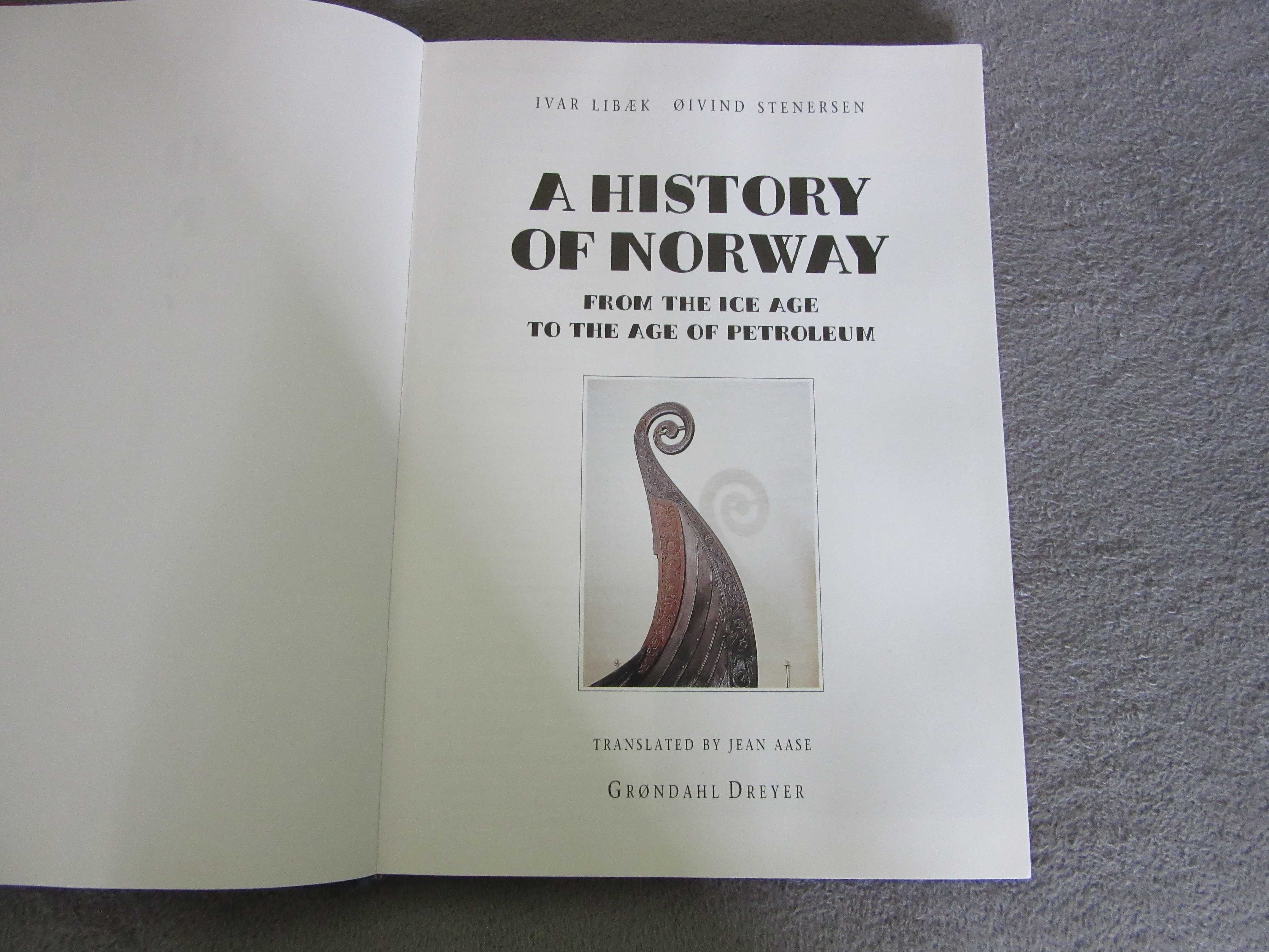 album "A History of Norway" w języku angielskim
