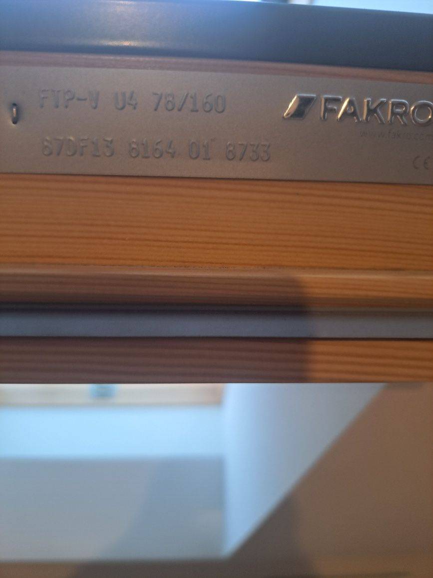 Okno dachowe Fakro 160x78