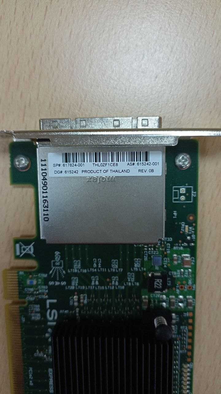 HP SAS9200-8e, 617824-001, 6GB 2-Port SAS EXT