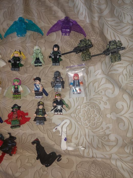 Kimetsu no yaiba, клинок рассекающий демонов, минифигурки, фигурки.