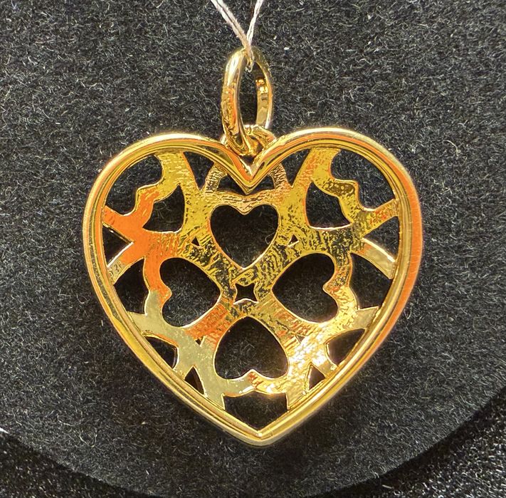 Zawieszka azurowe serduszko Tous