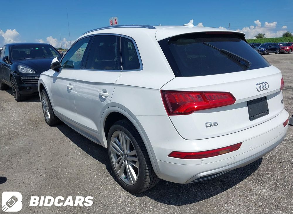 Бампер Audi Q5 80A FY задній в зборі Оригінал Разборка Ку5 80а