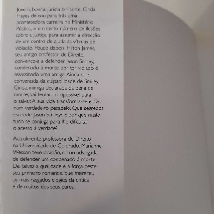 Habeas Corpus, Marianne Wesson