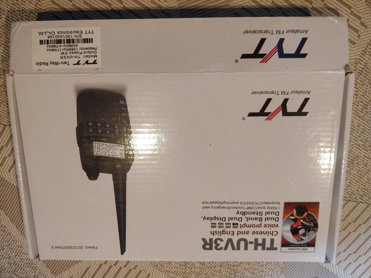 Продам новую рацию TYT TH-UV3R