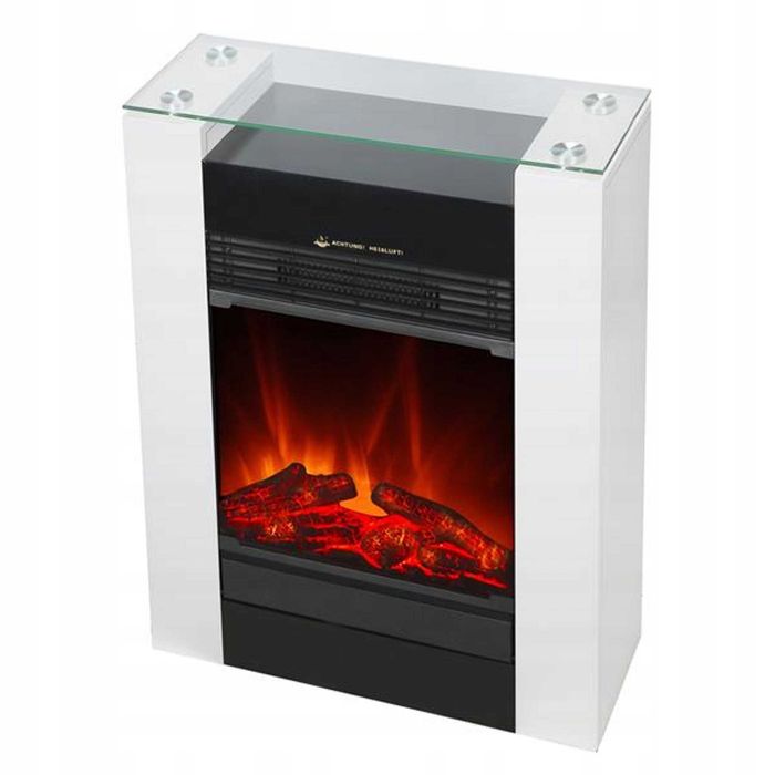 Kominek Elektryczny EL FUEGO TESSIN 1800W LED z pilotem OUTLET Sprawny