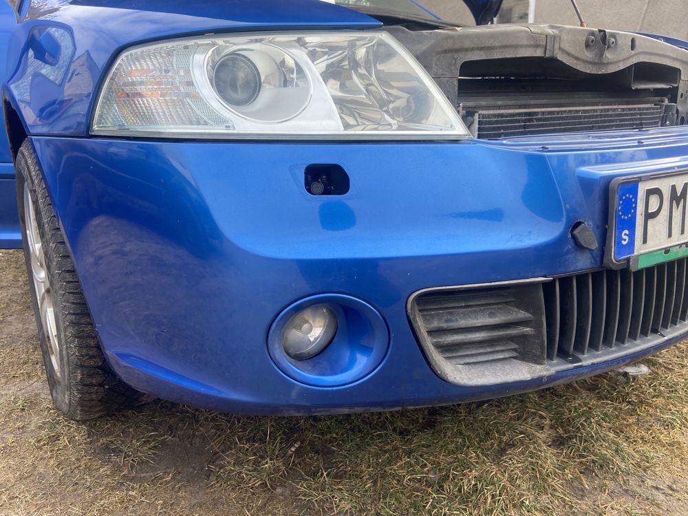 Zderzak Przód Skoda Octavia II VRS kompletny /spryski
