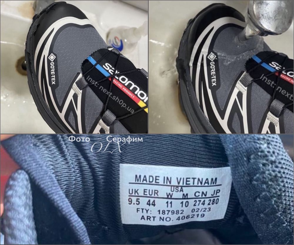 Кроссовки Salomon Xt 6 OG Gore Tex 1:1 ORIGINAL (in box)