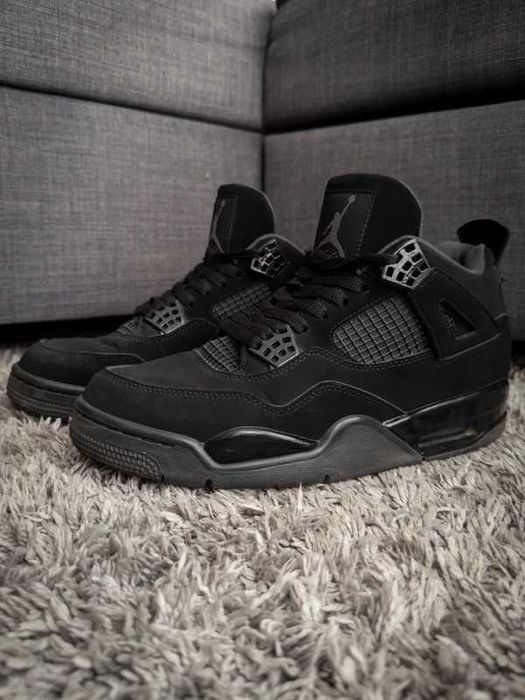 Buty-Trampk-Jordan 4 Retro Black Cat R.40