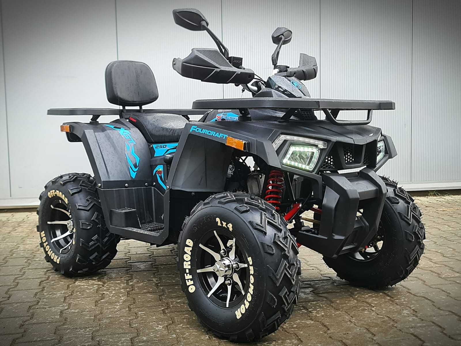 quad FOURCRAFT 250 najmocniejszy automat ProMotor dostawa