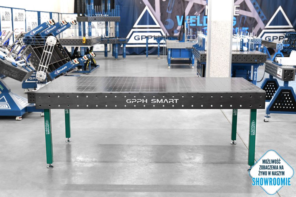 Tani Stół Spawalniczy GPPH SMART 12 2400x1200 fi16 mm 100x100 mm