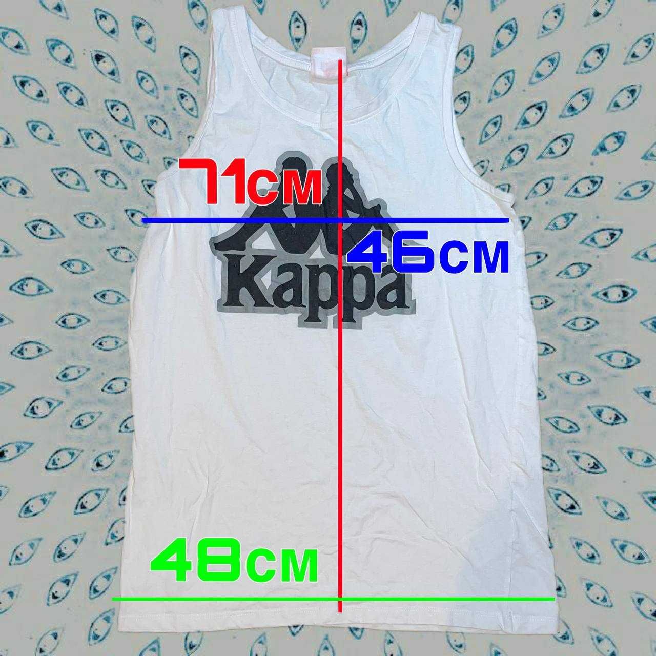 белая майка kappa