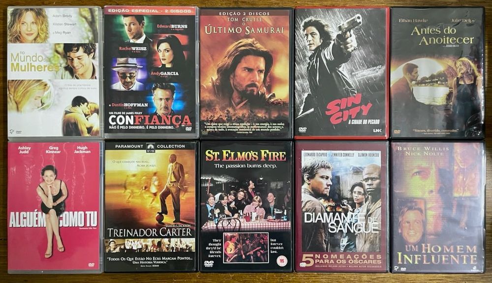 60 DVDs - filmes famosos - legendas em português