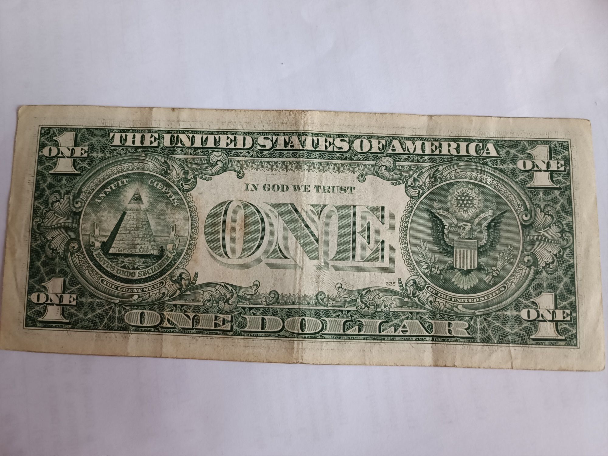 Один доллар серия В