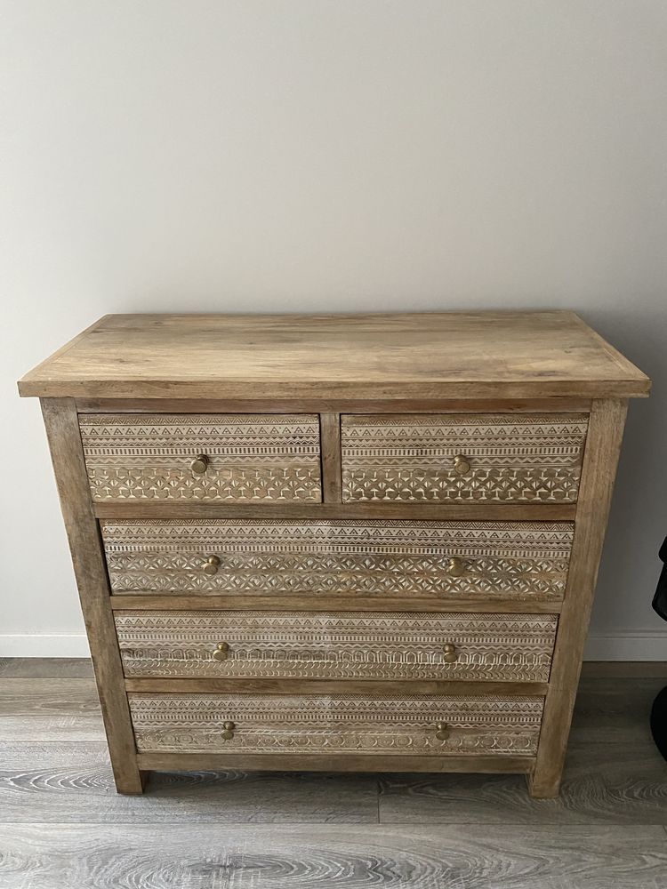 Conjunto de mobilia sala madeira maciça