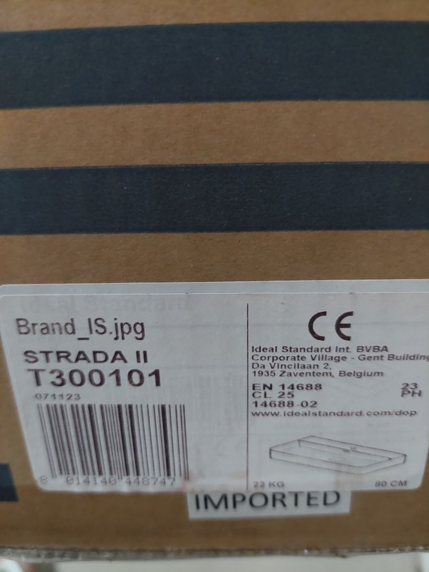 Lavatório 80 cm Modelo Strada II PREMIUM