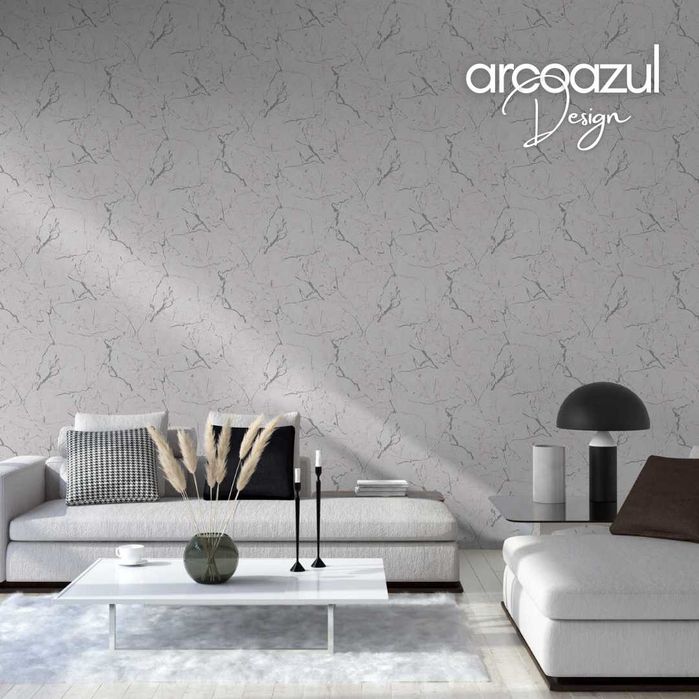 Papel de Parede Mármore - - Rolo de 0.53x10.5m By Arcoazul Design