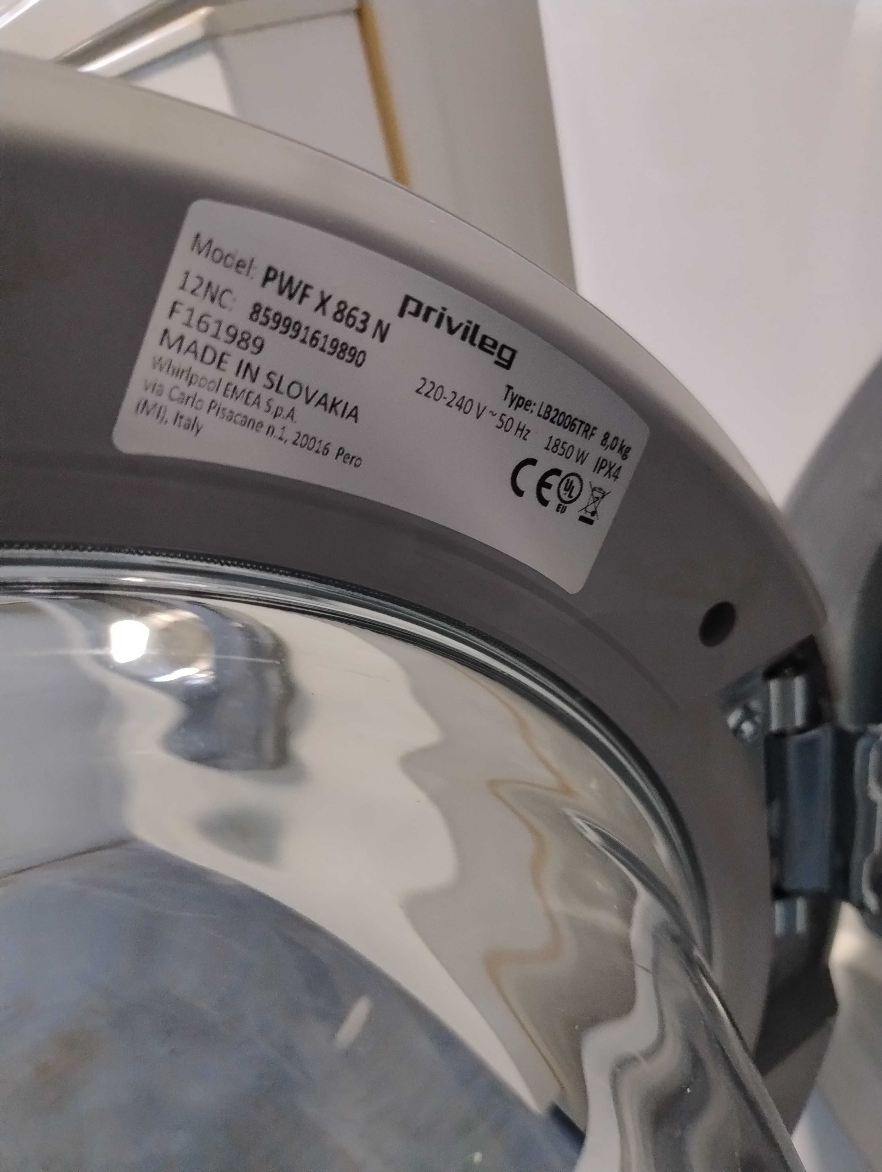 Пральна машина Privileg PWF X 863 N з Німеччини