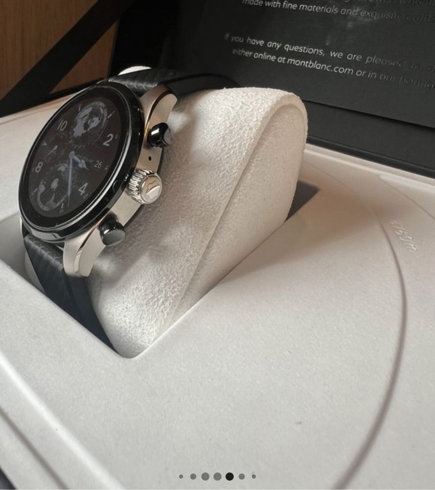 Montblanc summit 3 com 2 braceletes extreme novo
