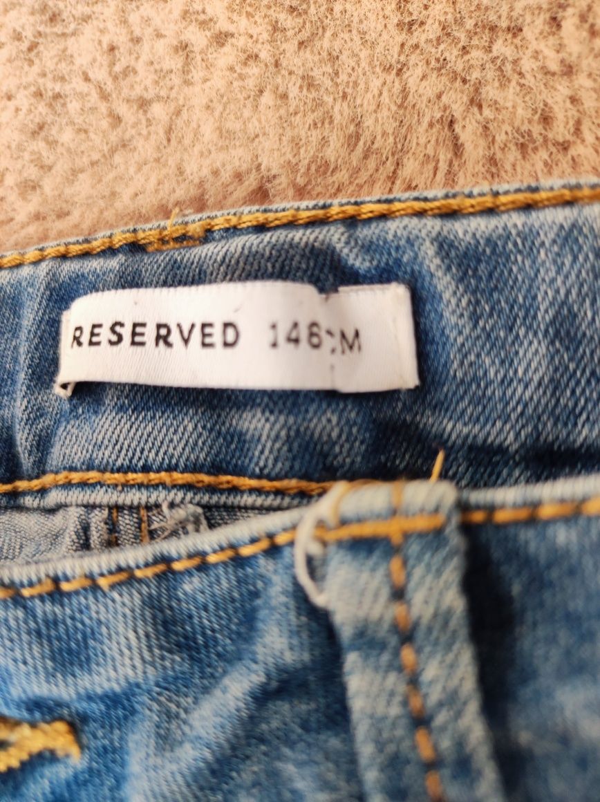 Spodnie jeansowe 146 cm Reserved