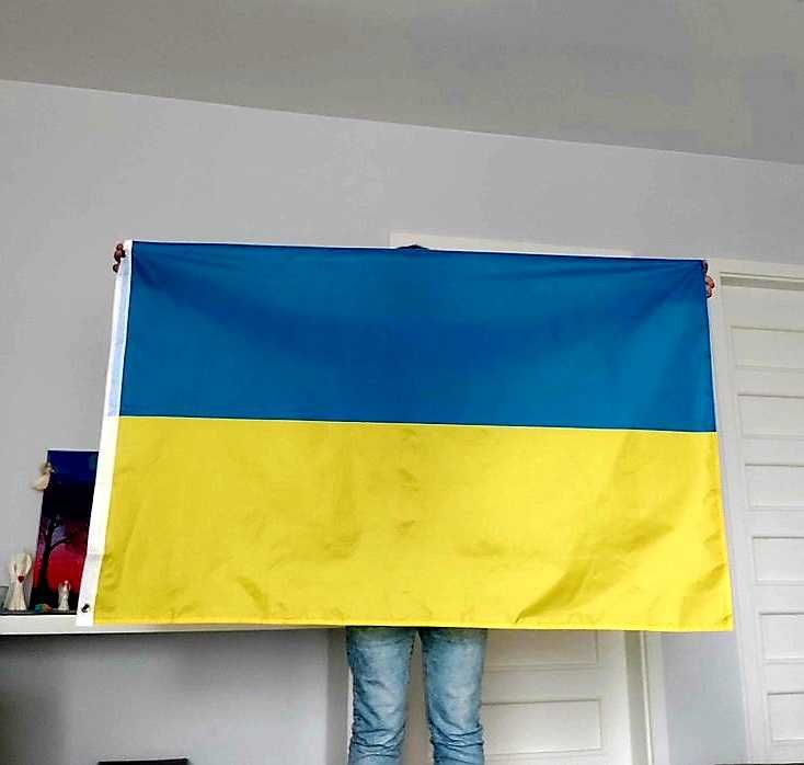 Flaga Ukrainy 150×90cm.
