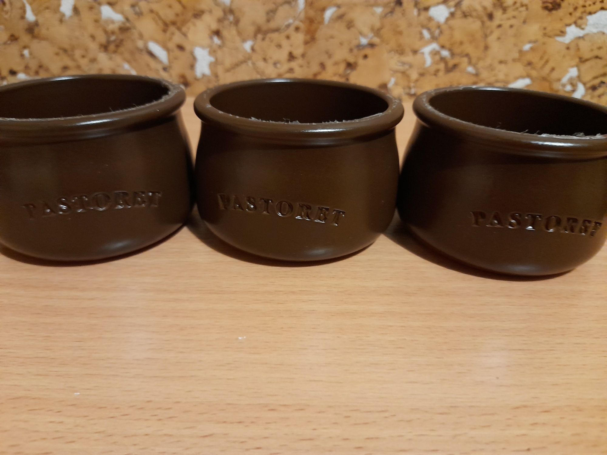 Doniczki ceramiczne komplet - 3 sztuki
