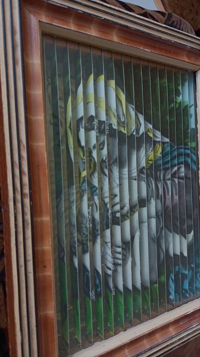 Ikona 3D trójwymiarowa Matka Boska Częstochowska