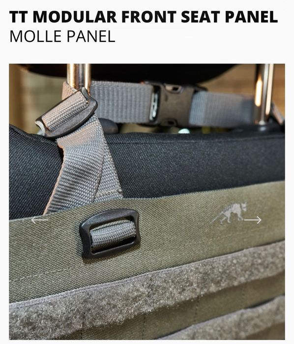 Молле панель в авто TT Modular Front Seat Panel MOLLE PANEL