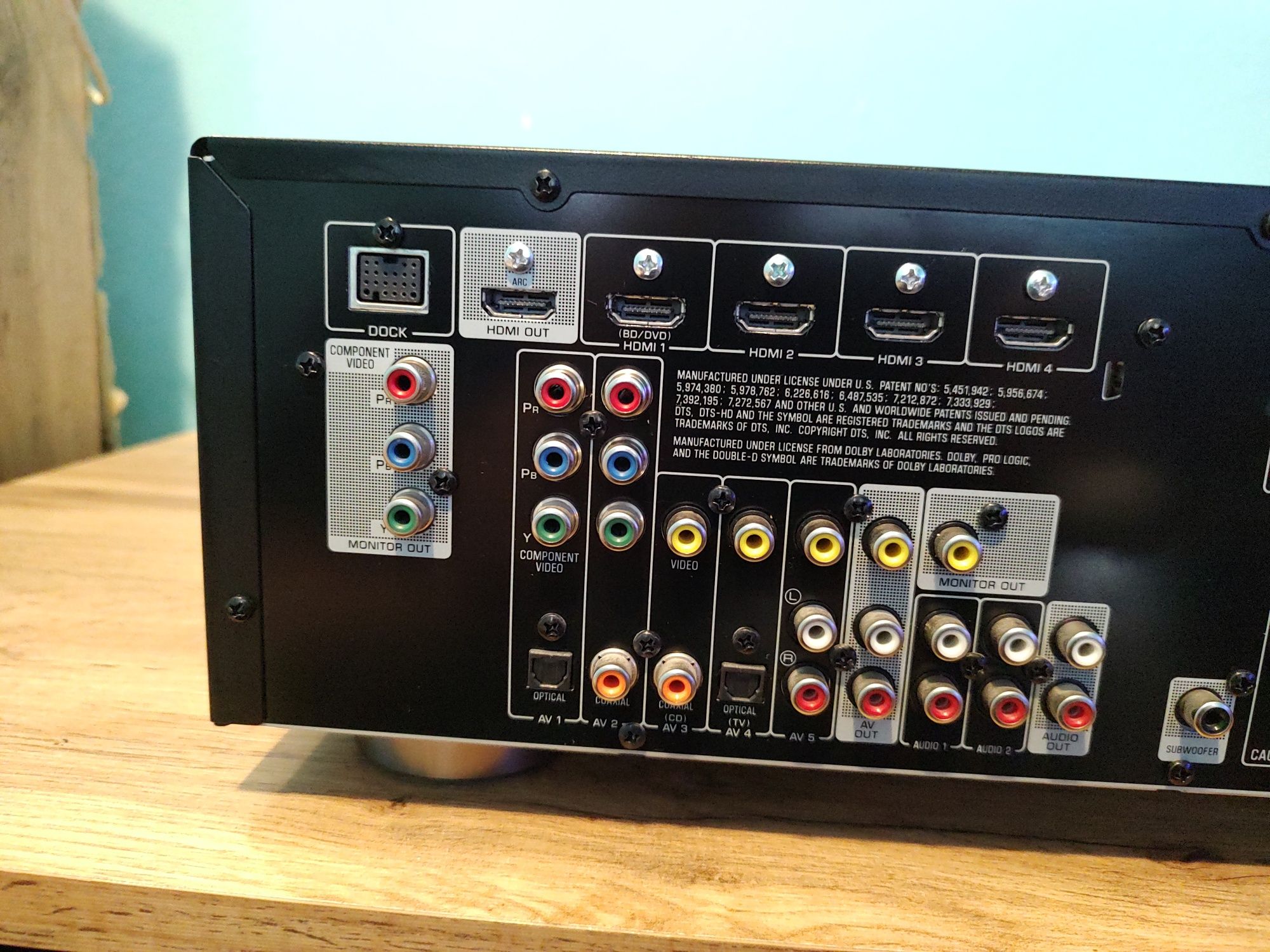 Yamaha htr-3064 5x100 watt,bluetooth,USB,HDMI arc,pilot okazja wysyłka