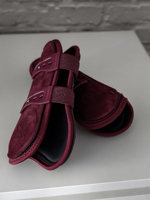 Ochraniacze Kentucky Bamboo Velvet bordowe Cob