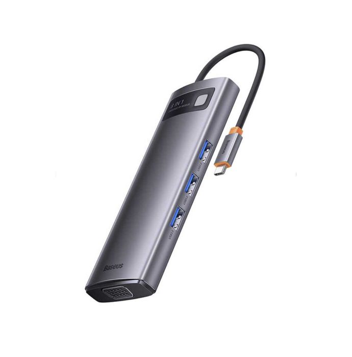 USB-хаб Baseus 8-in-1 Type-C | перехідник | розгалужувач
