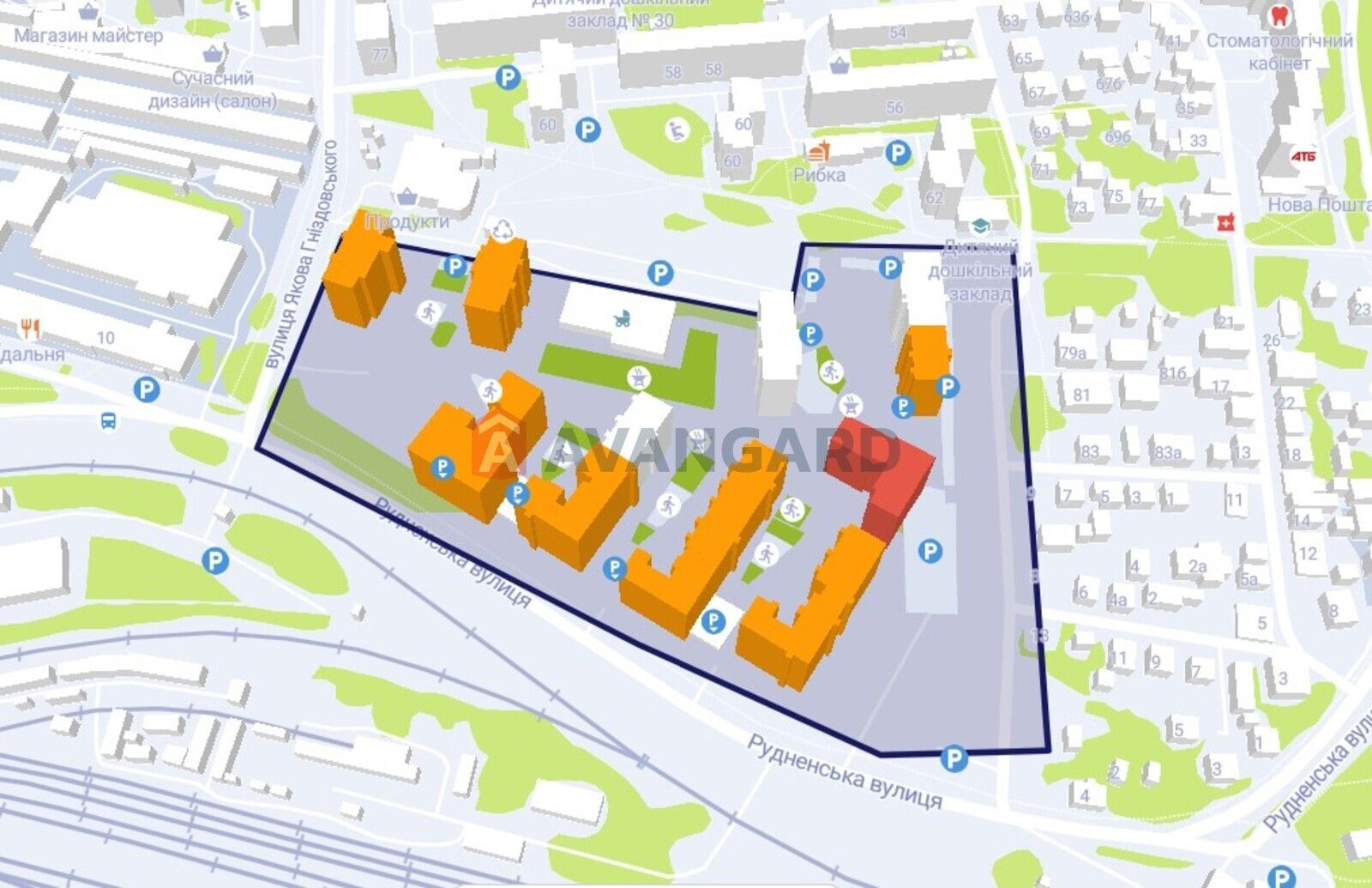 Продаж однокімнатної квартири в ЖК Riel City