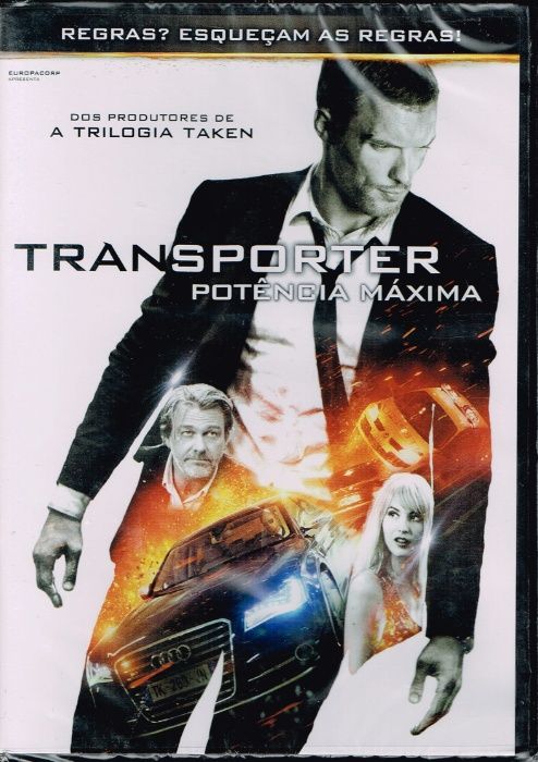 Filme em DVD: Transporter Potência Máxima - NOVO! A Estrear! SELADO!