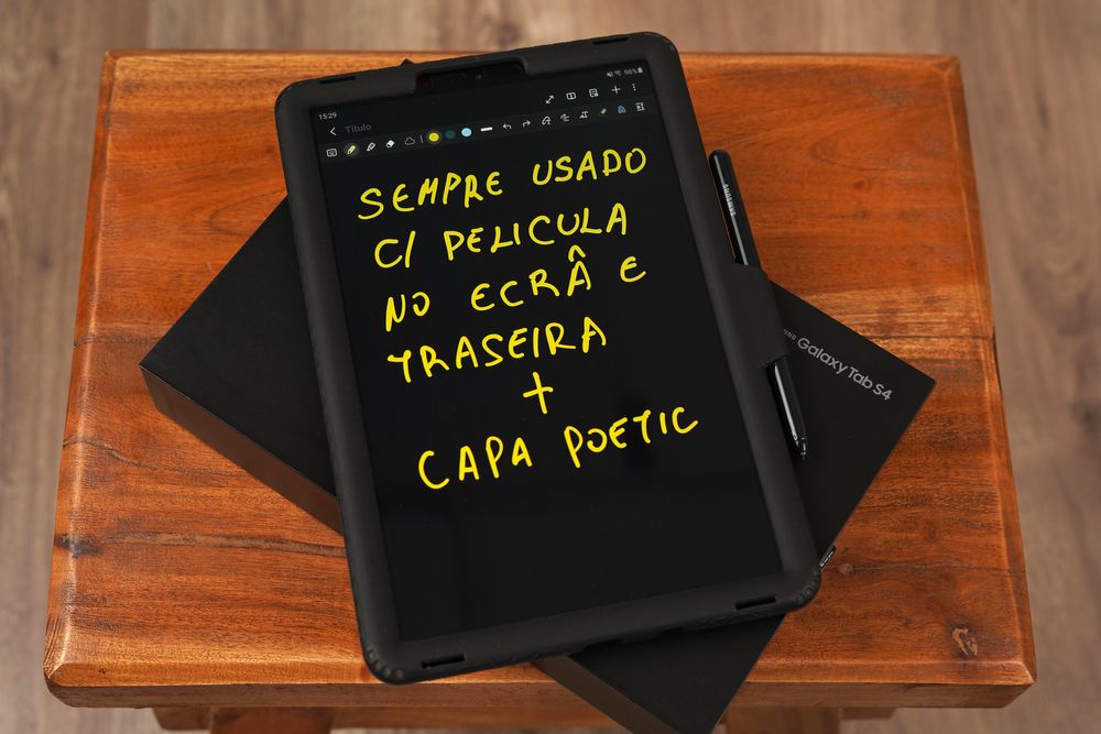 Tablet Samsung Galaxy Tab S4 C/ S-Pen como novo!