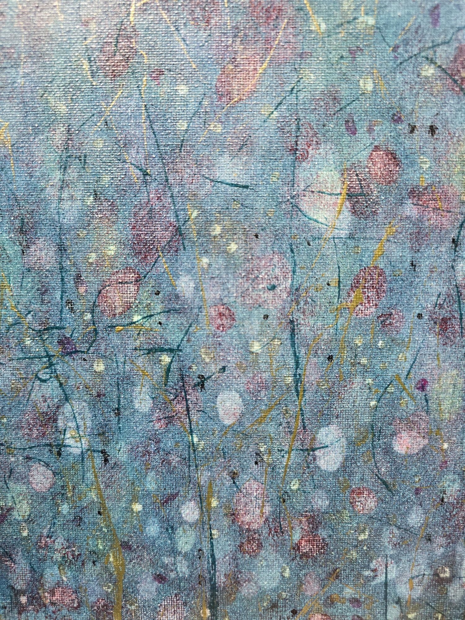 Obraz akrylowy na płótnie 39x39 cm w drewnianej ramie