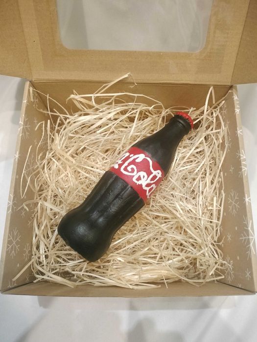 Świeczka z wosku pszczelego Coca Cola