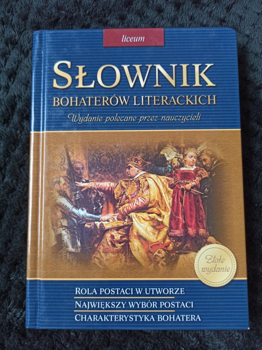 słownik bohaterów literackich matura liceum technikum 8 klasa