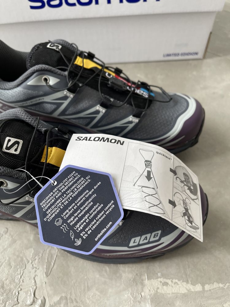 Кросівки Salomon S/LAB XT-6 Gray/Brown