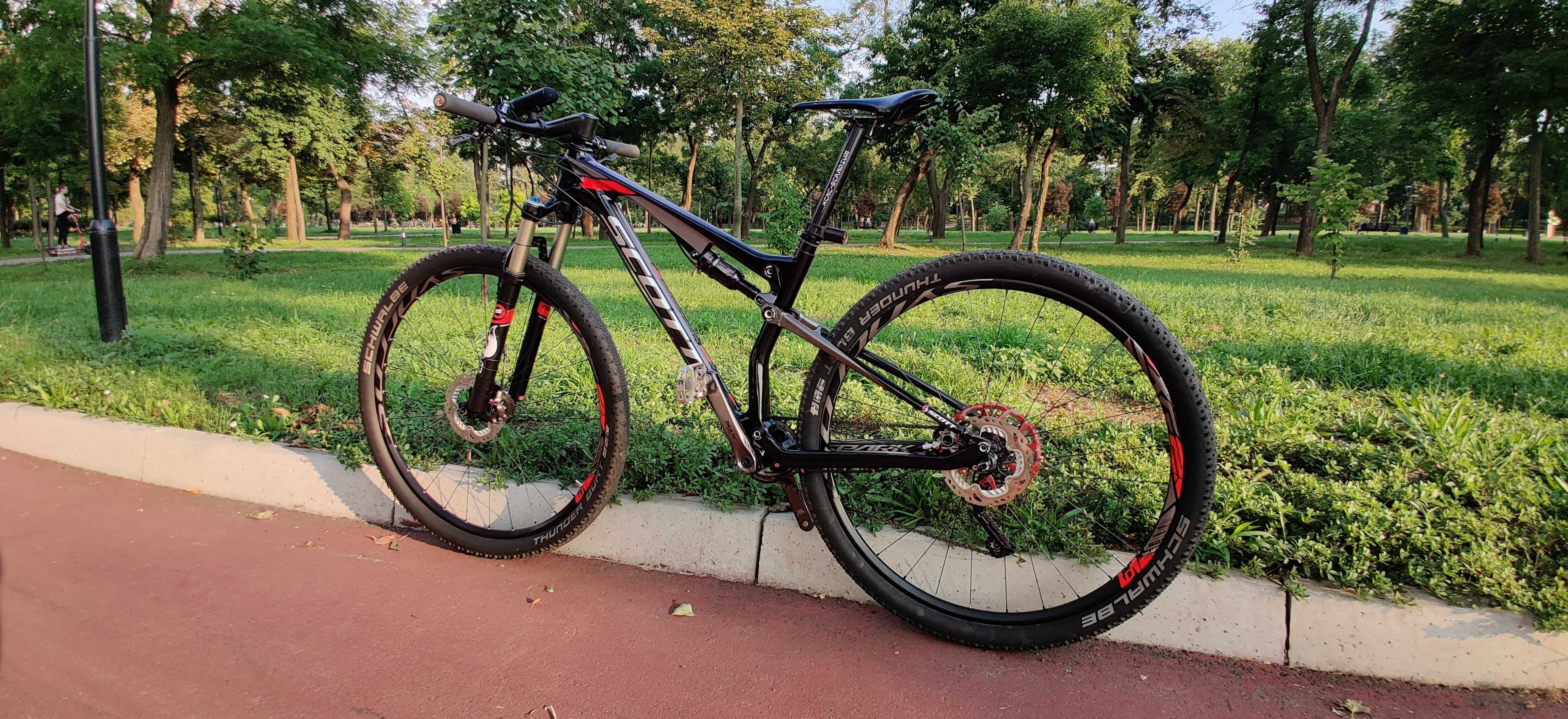 Карбоновый велосипед Scott Spark 910 на Shimano XTR