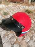 Capacete retro vintage