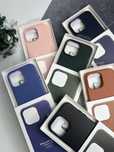 Шкіряні чохли з MagSafe для iPhone 12 Pro Max | Кожаный чехол на Айфон