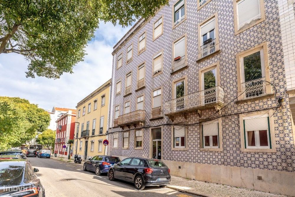 excelente T2+1 no centro de Lisboa totalmente reabilitado