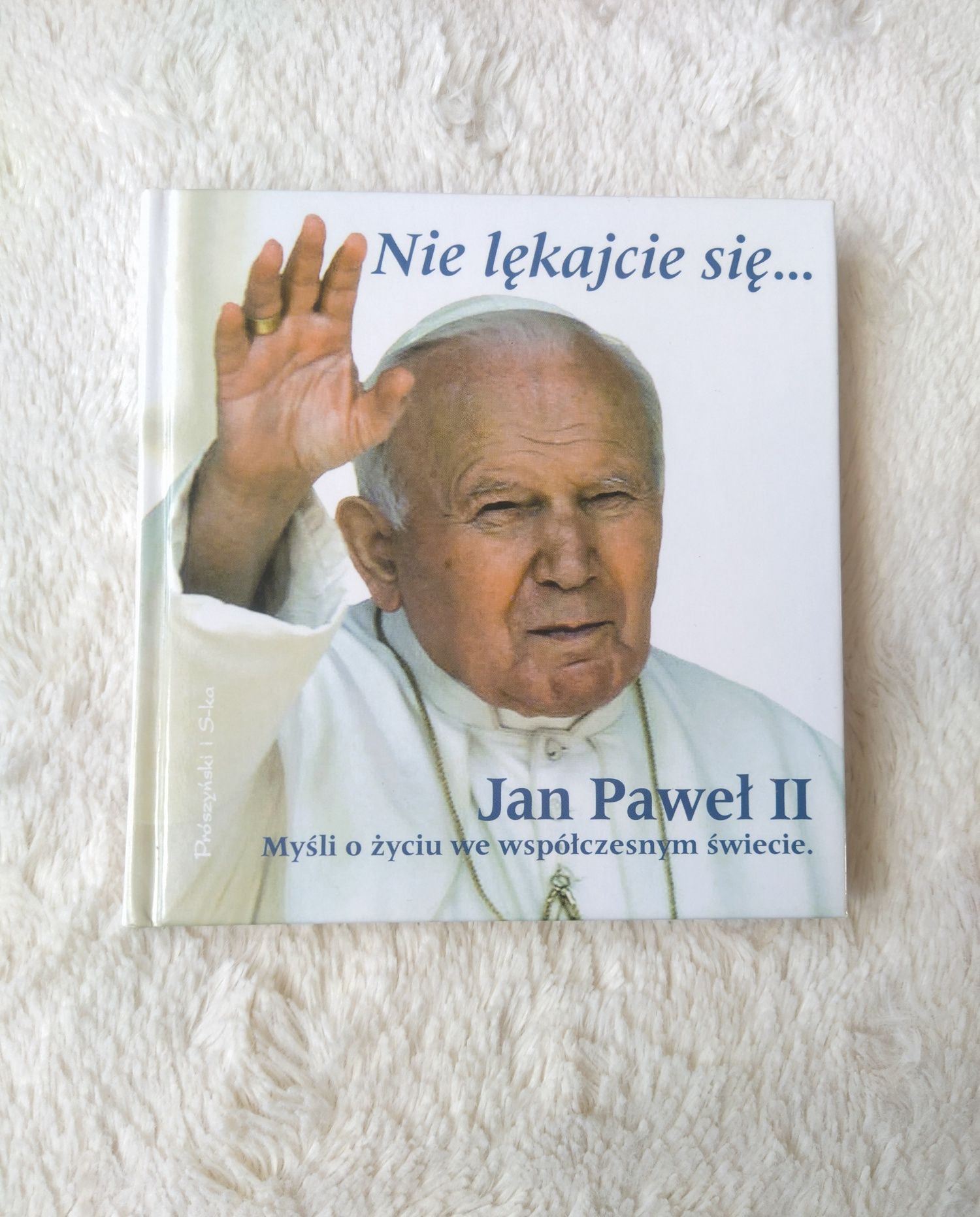 Proporczyk pielgrzymka 1999 Jan Paweł II Nie lękajcie się + pocztówka