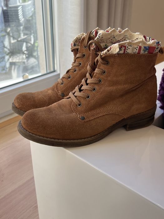 Botas camurça 39