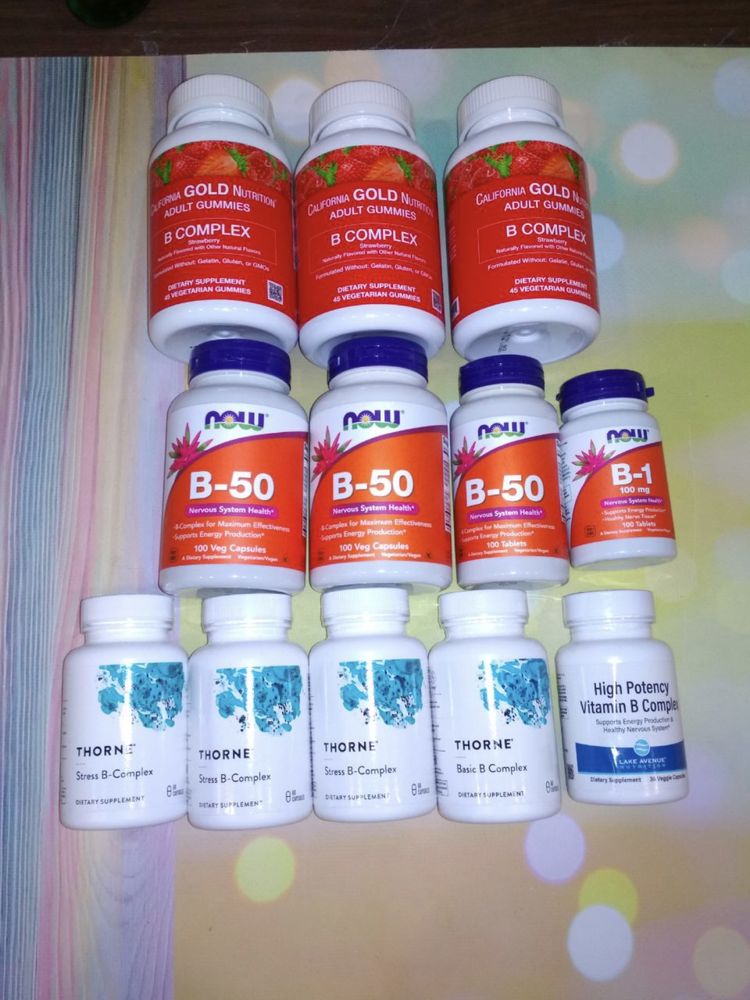 Вітаміни Iherb , інозітол ,хлорофил ,TMG,b complex