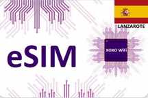 Internet Lanzarote roaming XOXO eSIM pakiet 5GB 30 dni