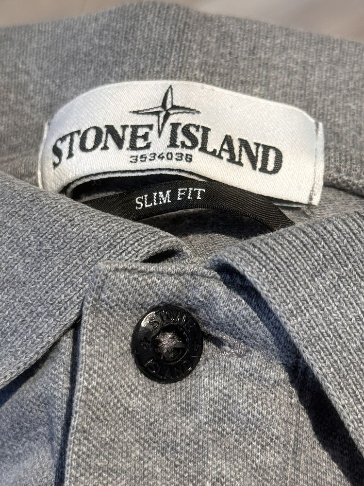 Лонгслив поло Stone Island Стон Айленд оригинал