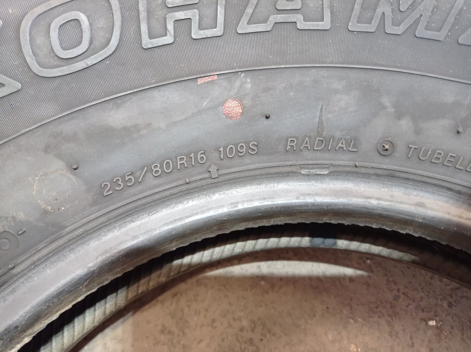 Opony letnie Yokohama 235/80R16