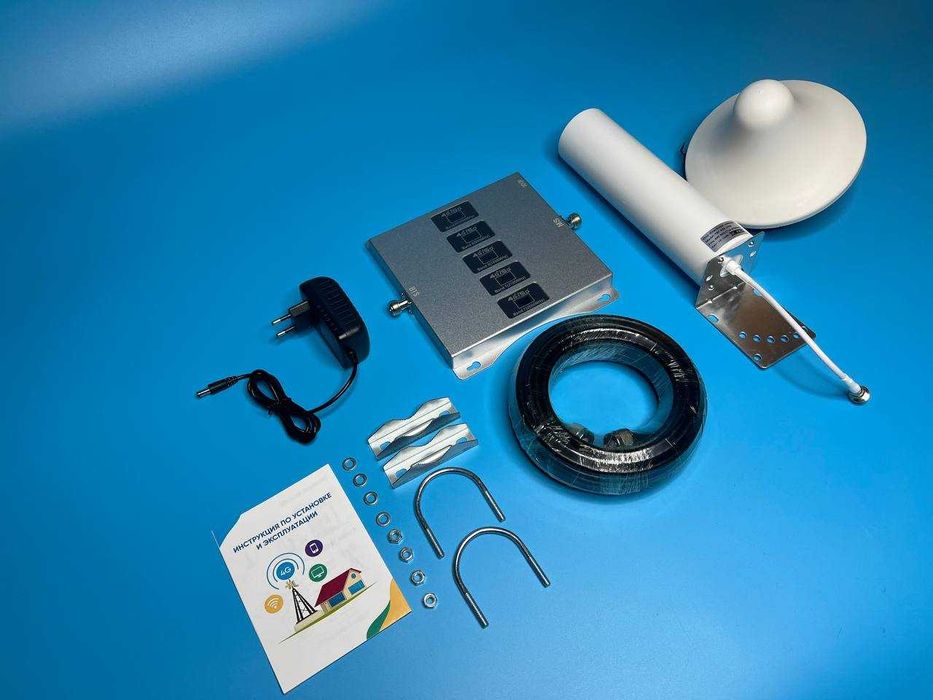 Репитер усилитель мобильной связи интернета 800/900/1800/2100/2600