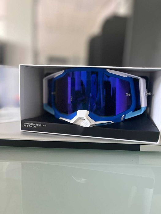 Маска, мотоокуляри 100% Strata 2, Accuri 2, RACECRAFT, BARSTOW, ARMEGA