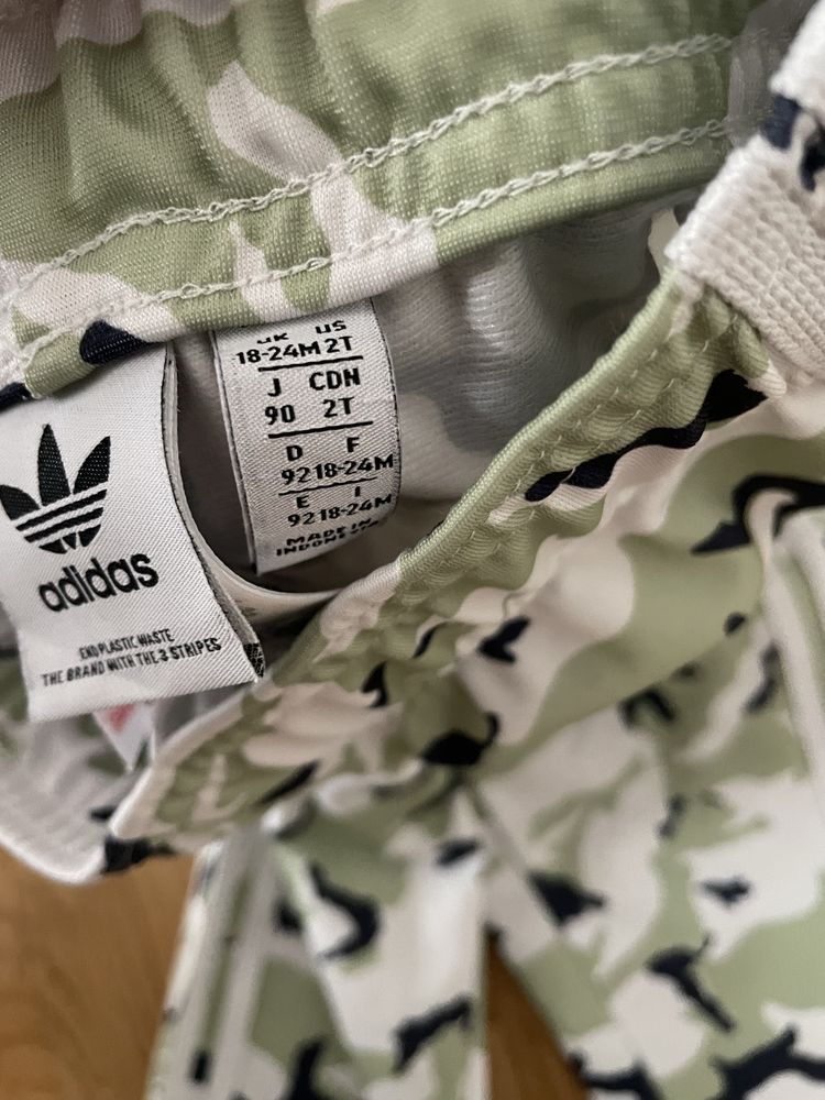 Komplet dresowy Adidas 92 dres moro